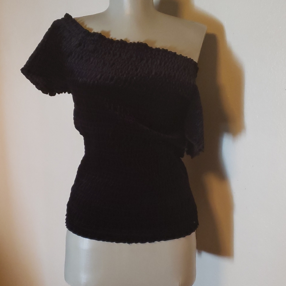Top off the shoulder velvet Sz xl